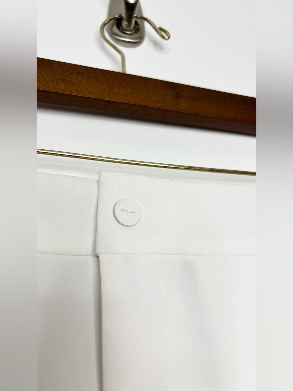 Ralph Lauren RLX Four Way Stretch Pleated Shorts White Wide Leg Size Small New - Picture 7 of 16